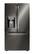 Front. LG - 29.7 Cu. Ft. French Door-in-Door Refrigerator - Black stainless steel.