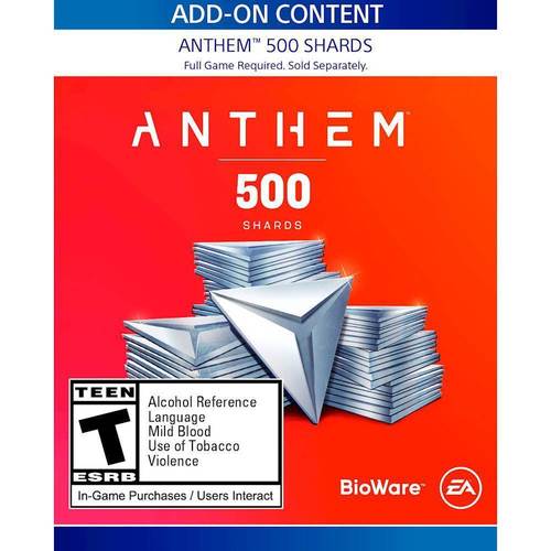 Anthem 500 Shards - PlayStation 4