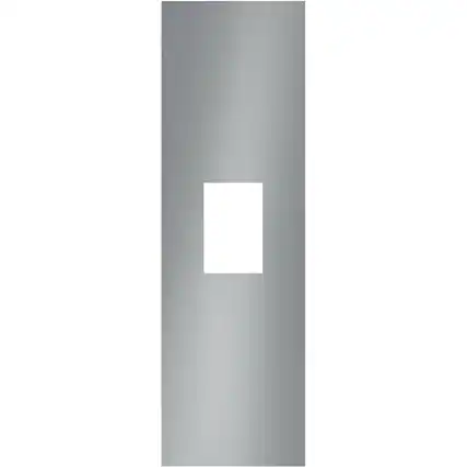 Front. Thermador - Door Panel for Thermador Freezers - Stainless Steel.
