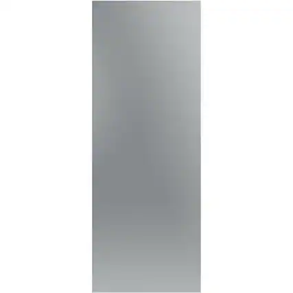 Front. Thermador - Door Panel for Thermador Freezers and Refrigerators - Stainless Steel.