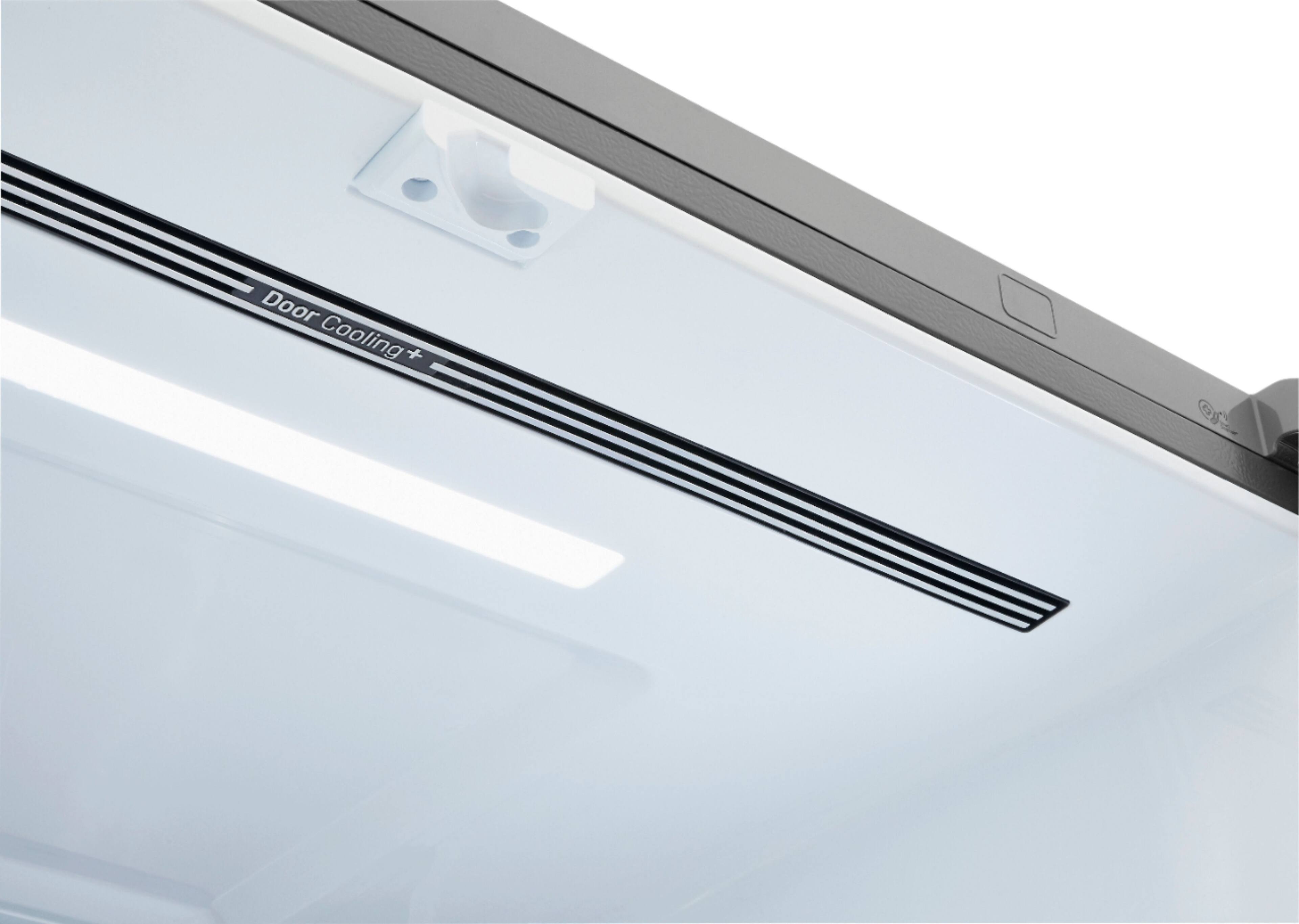 Alt View 19. LG - 23.5 Cu. Ft. French Door-in-Door Counter-Depth Smart Refrigerator with Craft Ice - Stainless Steel.