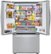 Alt View Zoom 1. LG - 23.5 Cu. Ft. French InstaView Door-in-Door Counter-Depth Refrigerator with Craft Ice - Stainless steel.