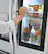 Alt View 24. LG - 23.5 Cu. Ft. French Door-in-Door Counter-Depth Smart Refrigerator with Craft Ice - Stainless Steel.