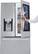 Alt View 25. LG - 23.5 Cu. Ft. French Door-in-Door Counter-Depth Smart Refrigerator with Craft Ice - Stainless Steel.