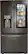 Alt View 26. LG - 23.5 Cu. Ft. French Door-in-Door Counter-Depth Smart Refrigerator with Craft Ice - PrintProof Black Stainless Steel.