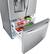 Alt View 12. LG - 23.5 Cu. Ft. French Door Counter-Depth Refrigerator - Stainless Steel.