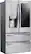 Angle. LG - 27.8 Cu. Ft. 4-Door French Door Smart Refrigerator with InstaView - Stainless Steel.