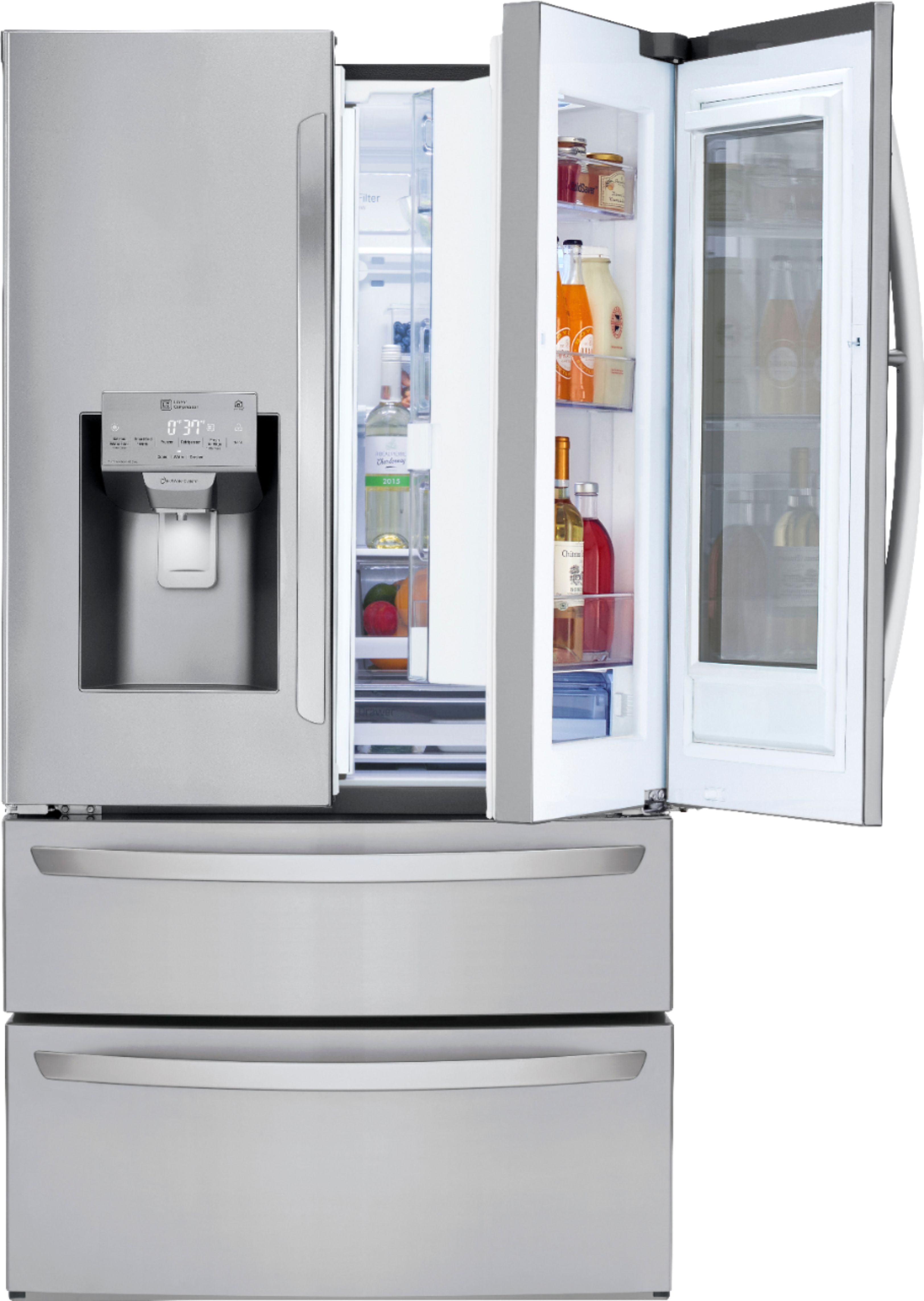LG InstaView Door-in-Door 27.8 Cu. Ft. 4-Door French Door Refrigerator ...