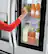 Alt View 34. LG - 27.8 Cu. Ft. 4-Door French Door Smart Refrigerator with InstaView - Stainless Steel.