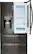 Alt View 20. LG - 27.8 Cu. Ft. 4-Door French Door Smart Refrigerator with InstaView - Black stainless steel.
