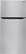 Front. LG - 23.8 Cu. Ft. Top-Freezer Refrigerator - Stainless Steel.