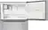 Alt View 11. LG - 23.8 Cu. Ft. Top-Freezer Refrigerator - Stainless Steel.