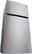 Alt View 12. LG - 23.8 Cu. Ft. Top-Freezer Refrigerator - Stainless Steel.