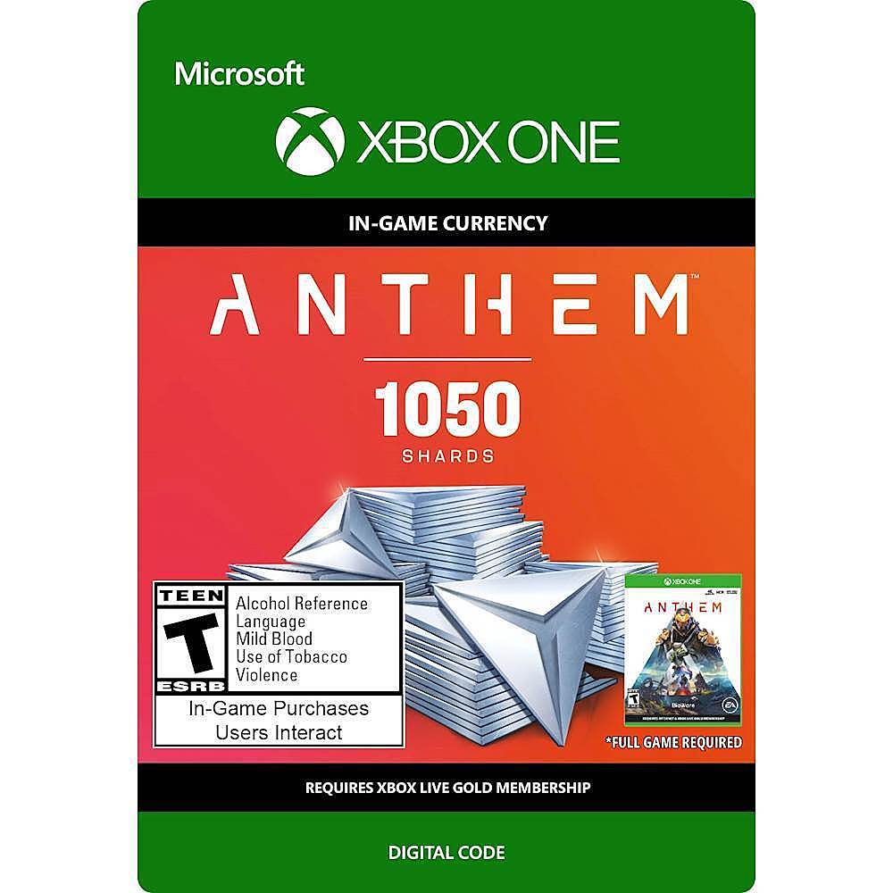 Anthem 1,050 Shards - Xbox One [Digital]