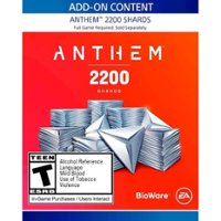 Anthem 2,200 Shards - PlayStation 4 - Front_Zoom