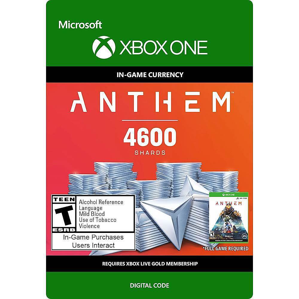 Anthem 4,600 Shards - Xbox One [Digital]