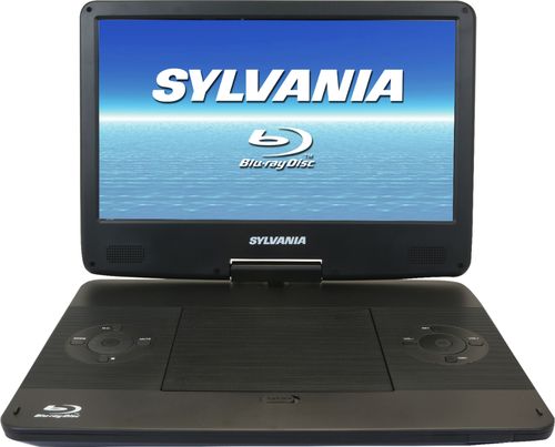 Sylvania - 13.3” Portable Blu-ray Player with Swivel Screen - Black