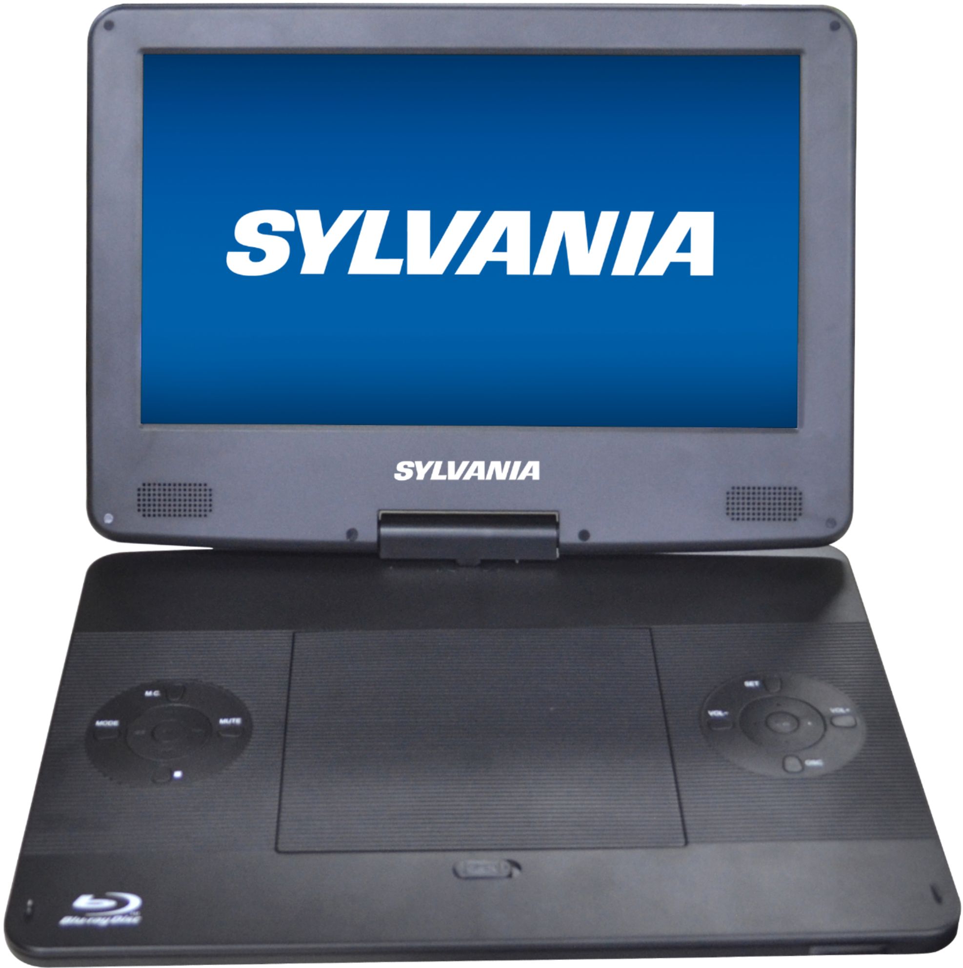 Sturen Perceptueel Bij naam Best Buy: Sylvania 13.3” Portable Blu-ray Player with Swivel Screen Black  SDVD1336