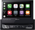 Pioneer - 7" Motorized Android Auto™ and Apple CarPlay® Bluetooth® Digital Media (DM) Receiver - Black