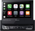 Front Zoom. Pioneer - 7" - Apple CarPlay, Android Auto, Bluetooth, and SiriusXM-Ready - Multimedia DVD Receiver - Black.