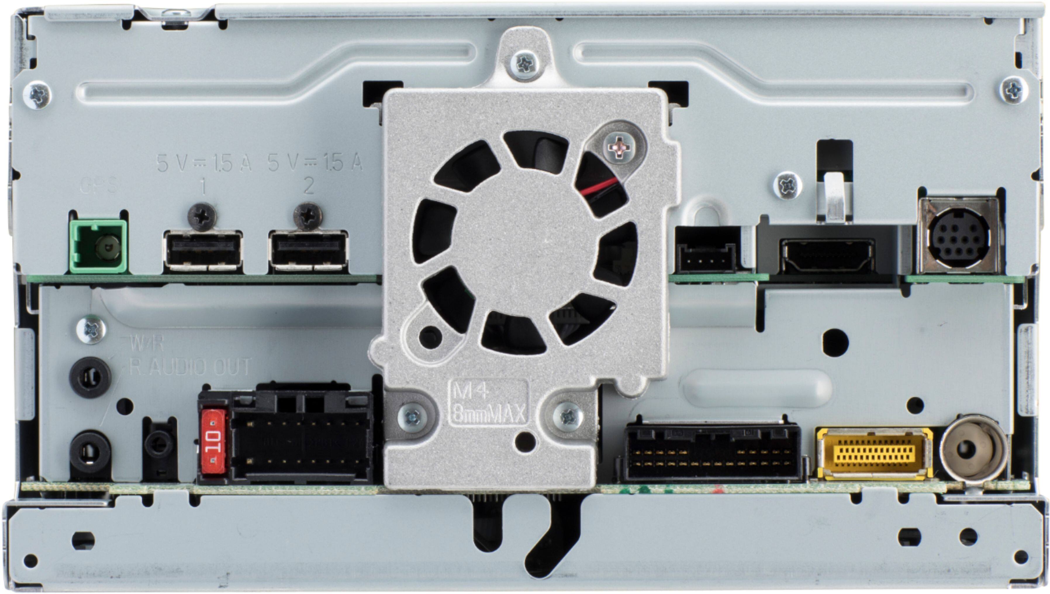 Back. Pioneer - 7" - Amazon Alexa,  Android Auto™/Apple CarPlay® (wired/wireless), Bluetooth®, iDatalink® - Multimedia DVD Receiver - Black.