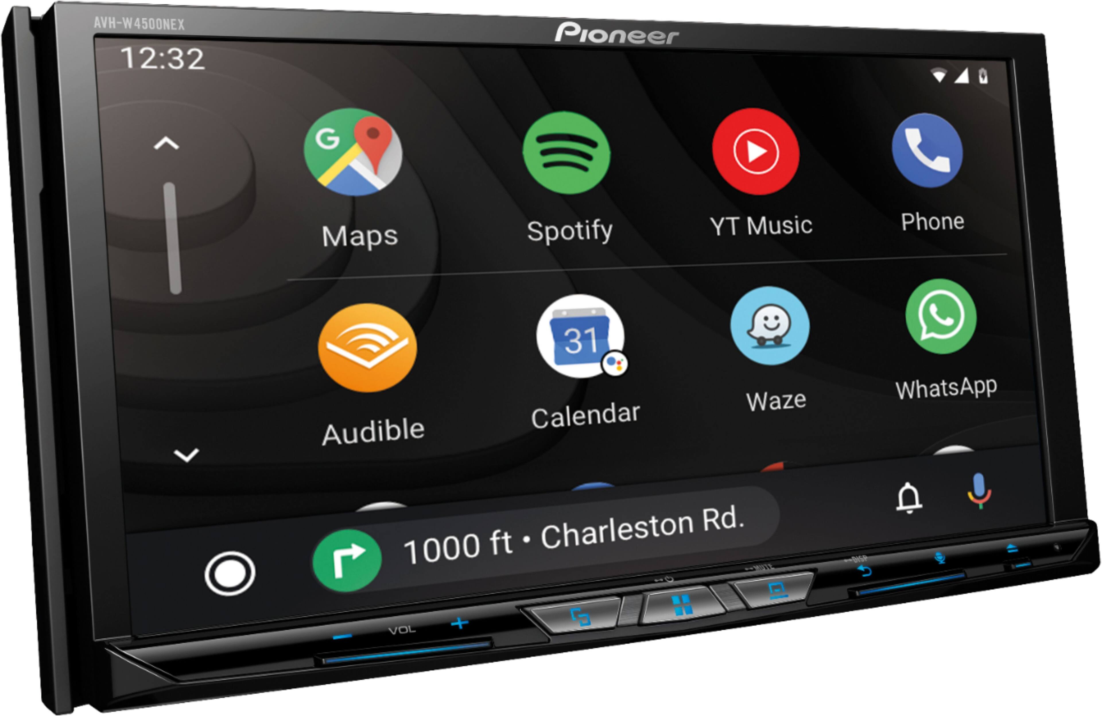 Alt View 11. Pioneer - 7" - Amazon Alexa,  Android Auto™/Apple CarPlay® (wired/wireless), Bluetooth®, iDatalink® - Multimedia DVD Receiver - Black.