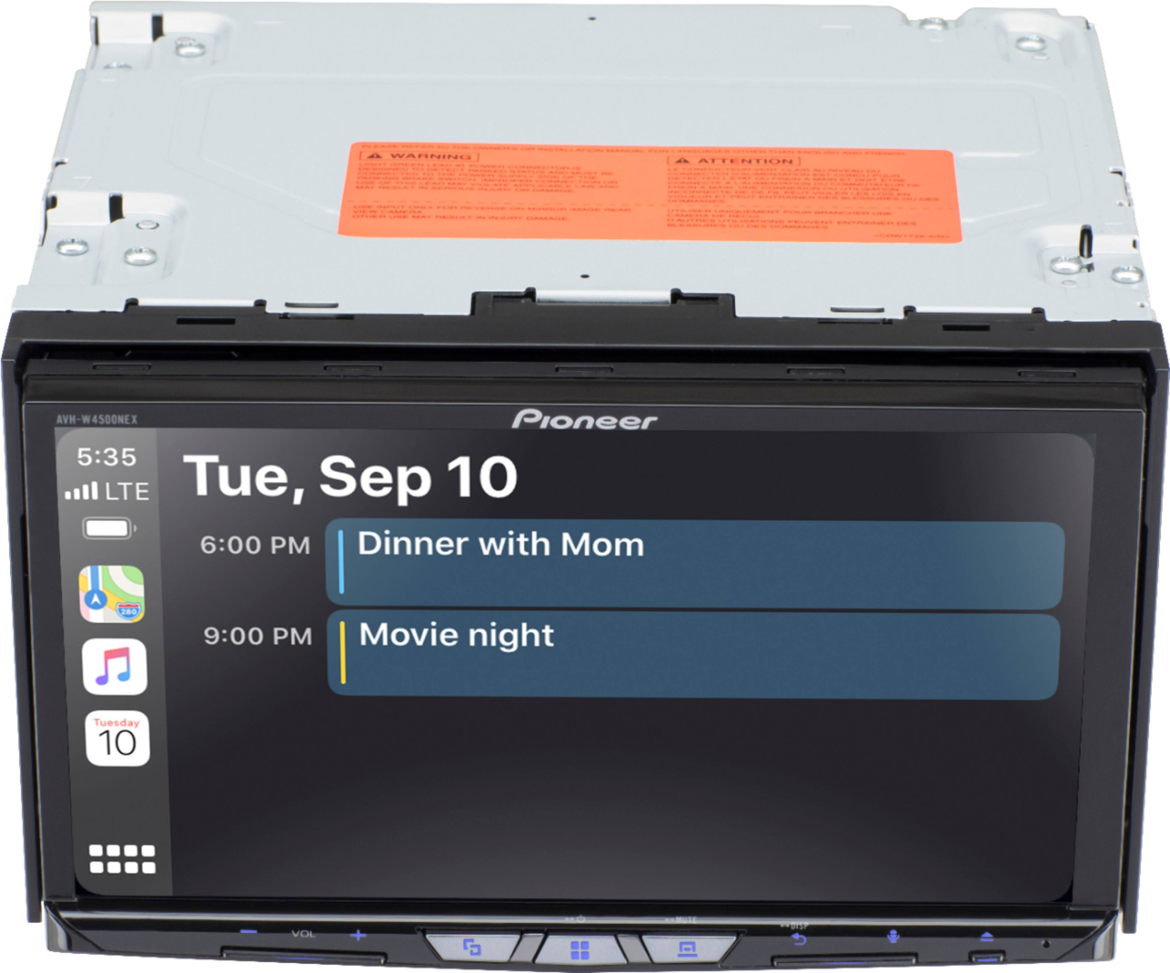 Alt View 13. Pioneer - 7" - Amazon Alexa,  Android Auto™/Apple CarPlay® (wired/wireless), Bluetooth®, iDatalink® - Multimedia DVD Receiver - Black.