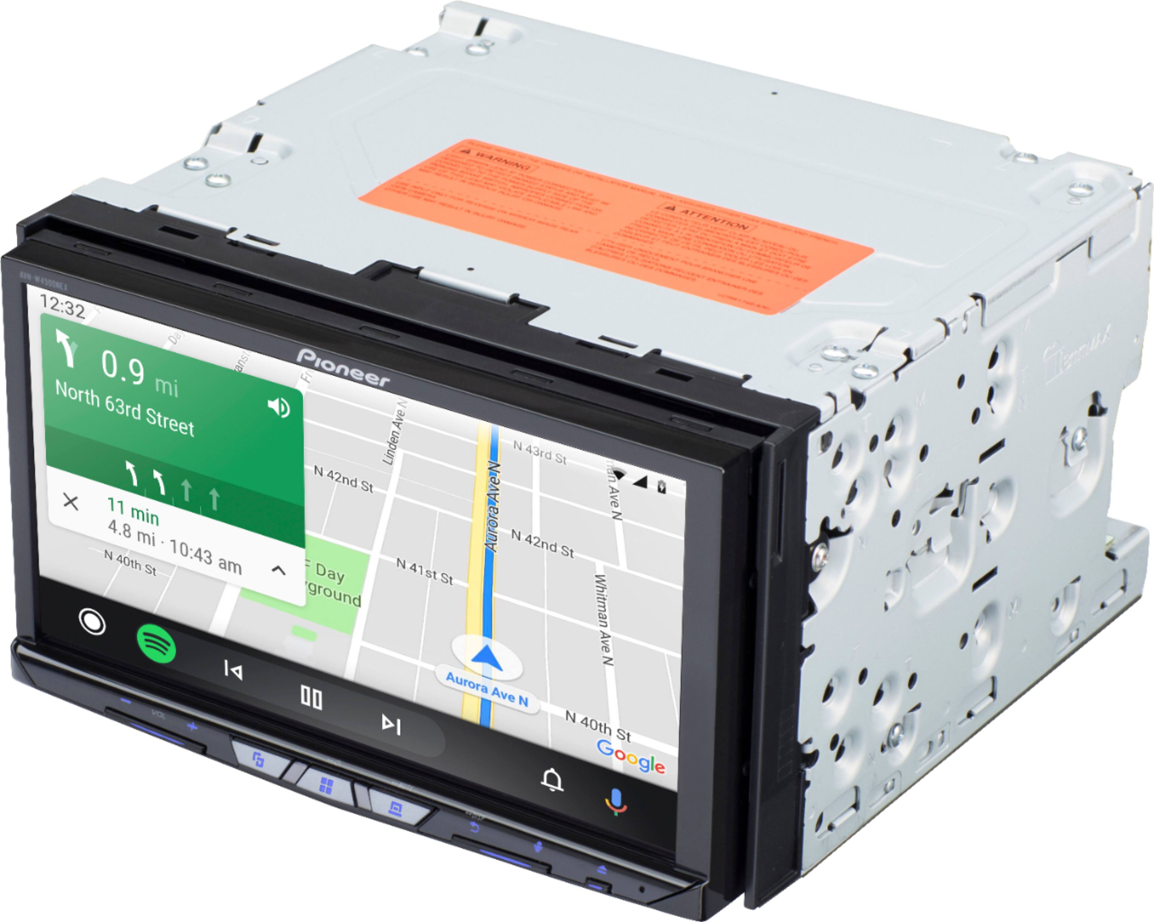 Alt View 14. Pioneer - 7" - Amazon Alexa,  Android Auto™/Apple CarPlay® (wired/wireless), Bluetooth®, iDatalink® - Multimedia DVD Receiver - Black.