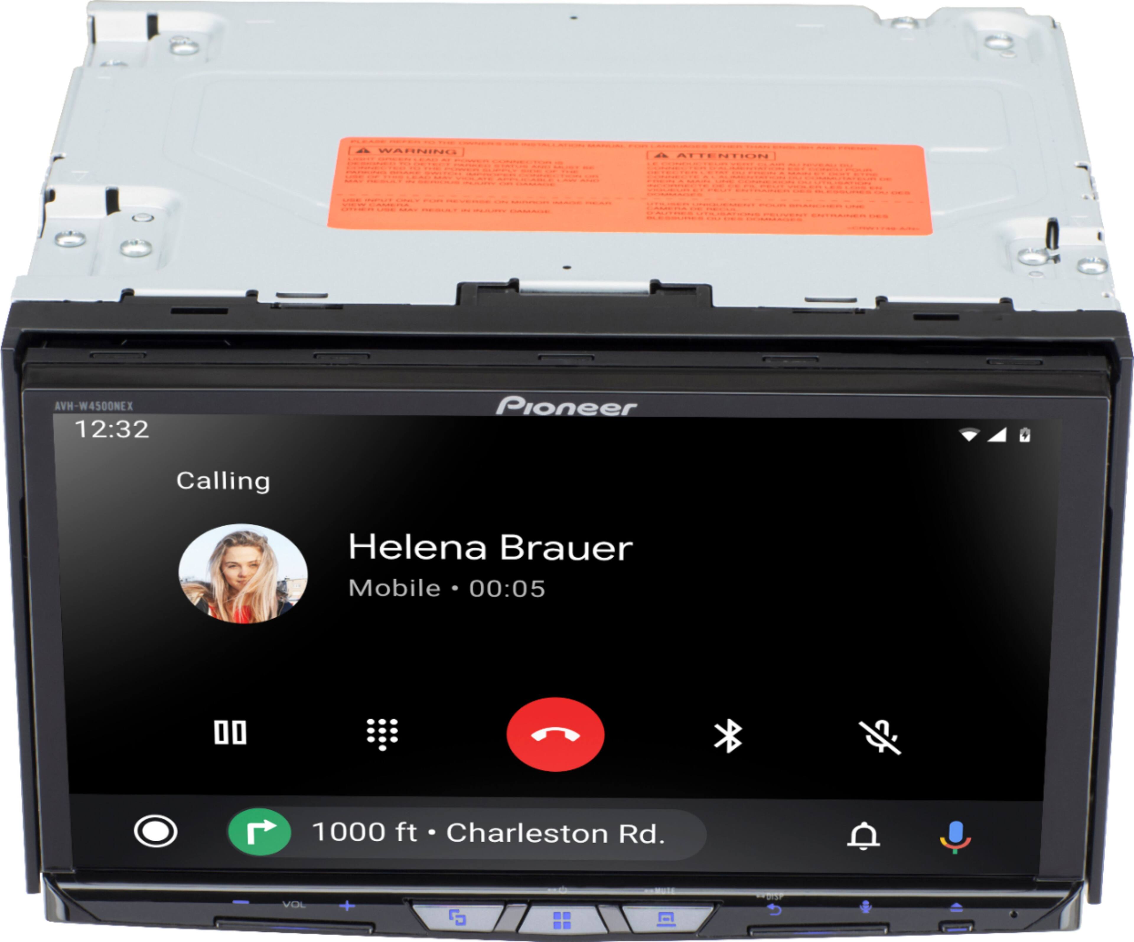 Alt View 15. Pioneer - 7" - Amazon Alexa,  Android Auto™/Apple CarPlay® (wired/wireless), Bluetooth®, iDatalink® - Multimedia DVD Receiver - Black.