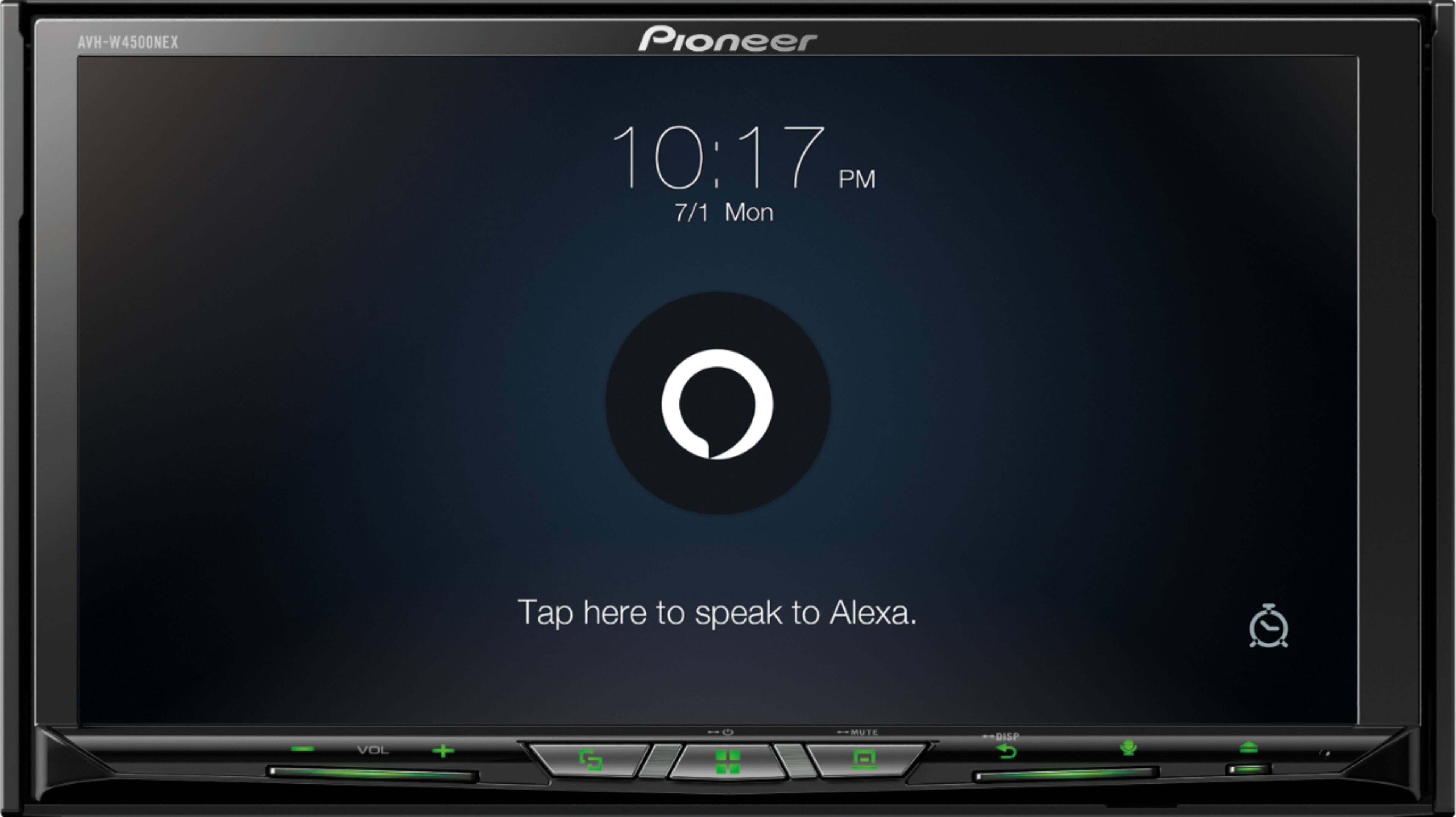 Alt View 22. Pioneer - 7" - Amazon Alexa,  Android Auto™/Apple CarPlay® (wired/wireless), Bluetooth®, iDatalink® - Multimedia DVD Receiver - Black.