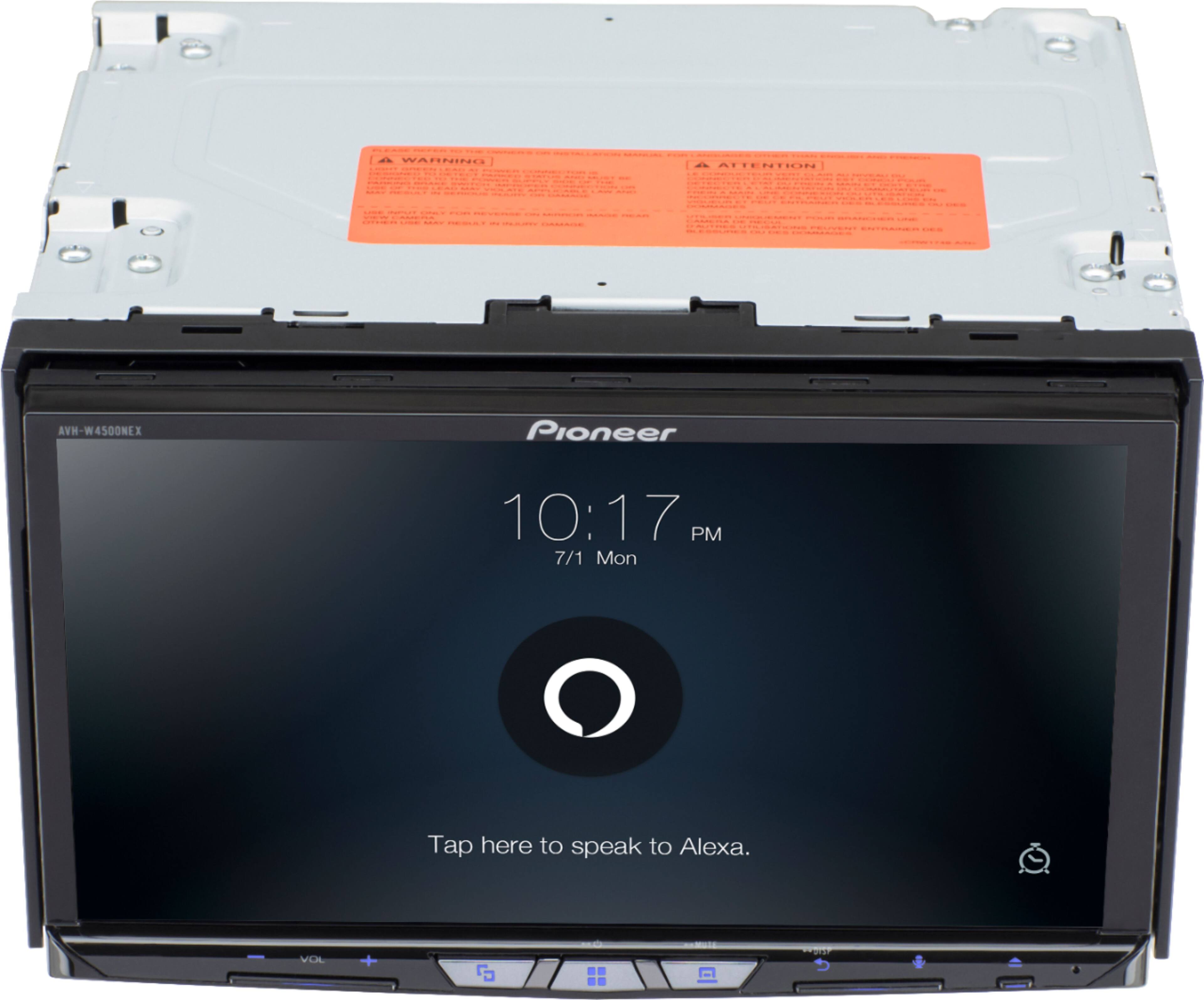 Alt View 24. Pioneer - 7" - Amazon Alexa,  Android Auto™/Apple CarPlay® (wired/wireless), Bluetooth®, iDatalink® - Multimedia DVD Receiver - Black.