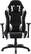 Front. CorLiving - High-Back Ergonomic Gaming Chair - Black/Mesh Silver.