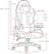 Alt View Zoom 13. CorLiving - High-Back Ergonomic Gaming Chair - Black/Mesh Silver.