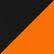 Alt View 15. CorLiving - High-Back Ergonomic Gaming Chair - Black/Mesh Orange.