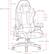 Alt View 17. CorLiving - High-Back Ergonomic Gaming Chair - Black/Mesh Orange.