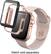 Angle. ZAGG - InvisibleShield Glass+ 360 Screen Protector for Apple Watch Series 4 40mm and Series 5 40mm - Gold.