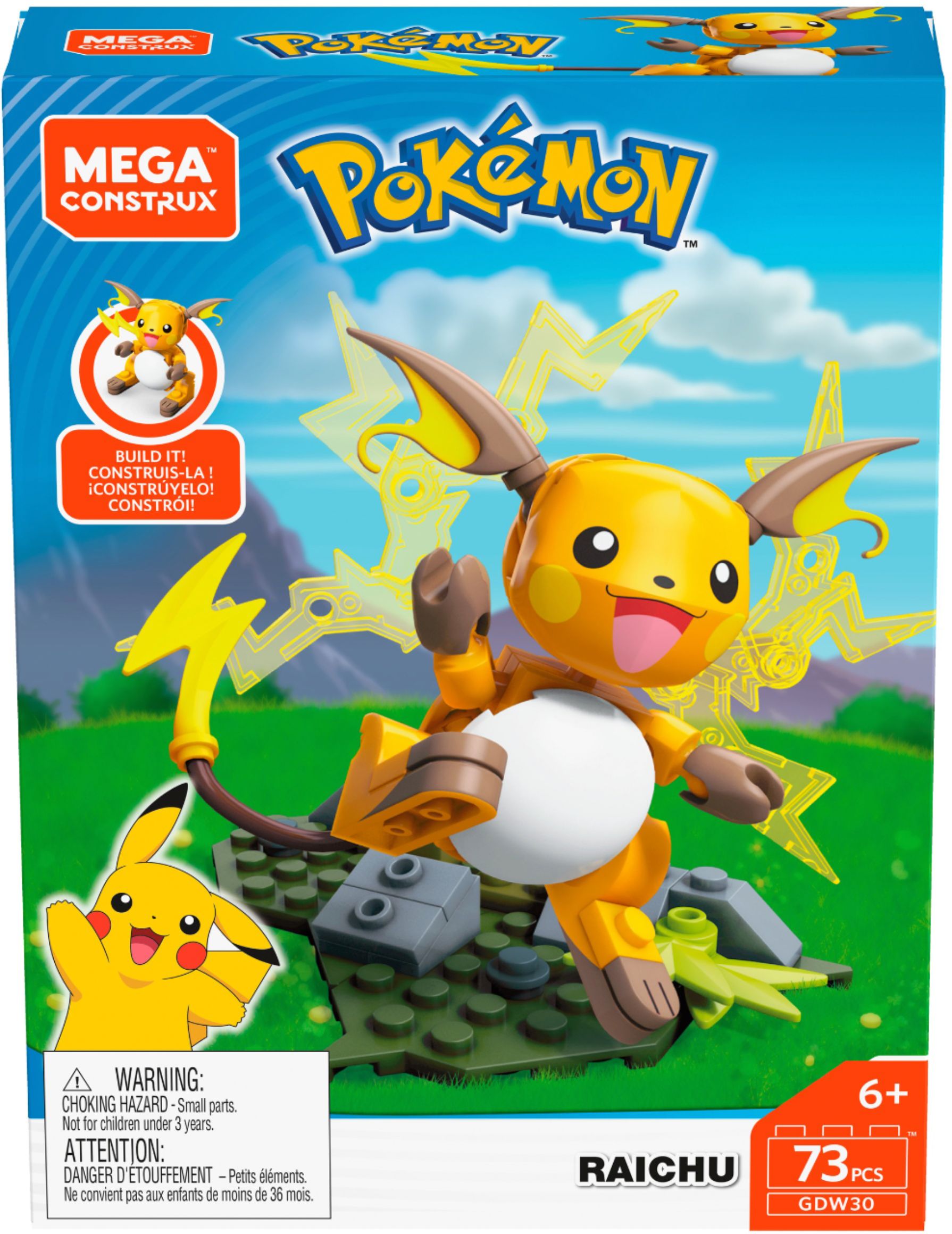 Figuras Power Pack bloques de construcción modelos surtidos Pokémon MEGA  Construx