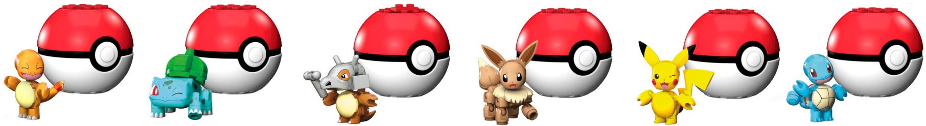 Pokémon jeu de construction Mega Construx Poké Ball Pack - TECIN