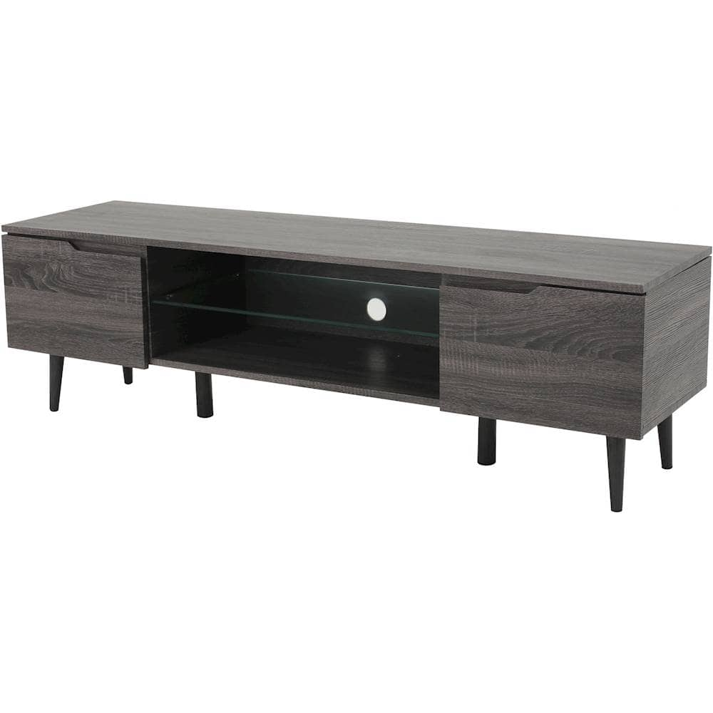 Left View: Noble House - Glenwood TV Console for Most TVs Up to 56" - Gray