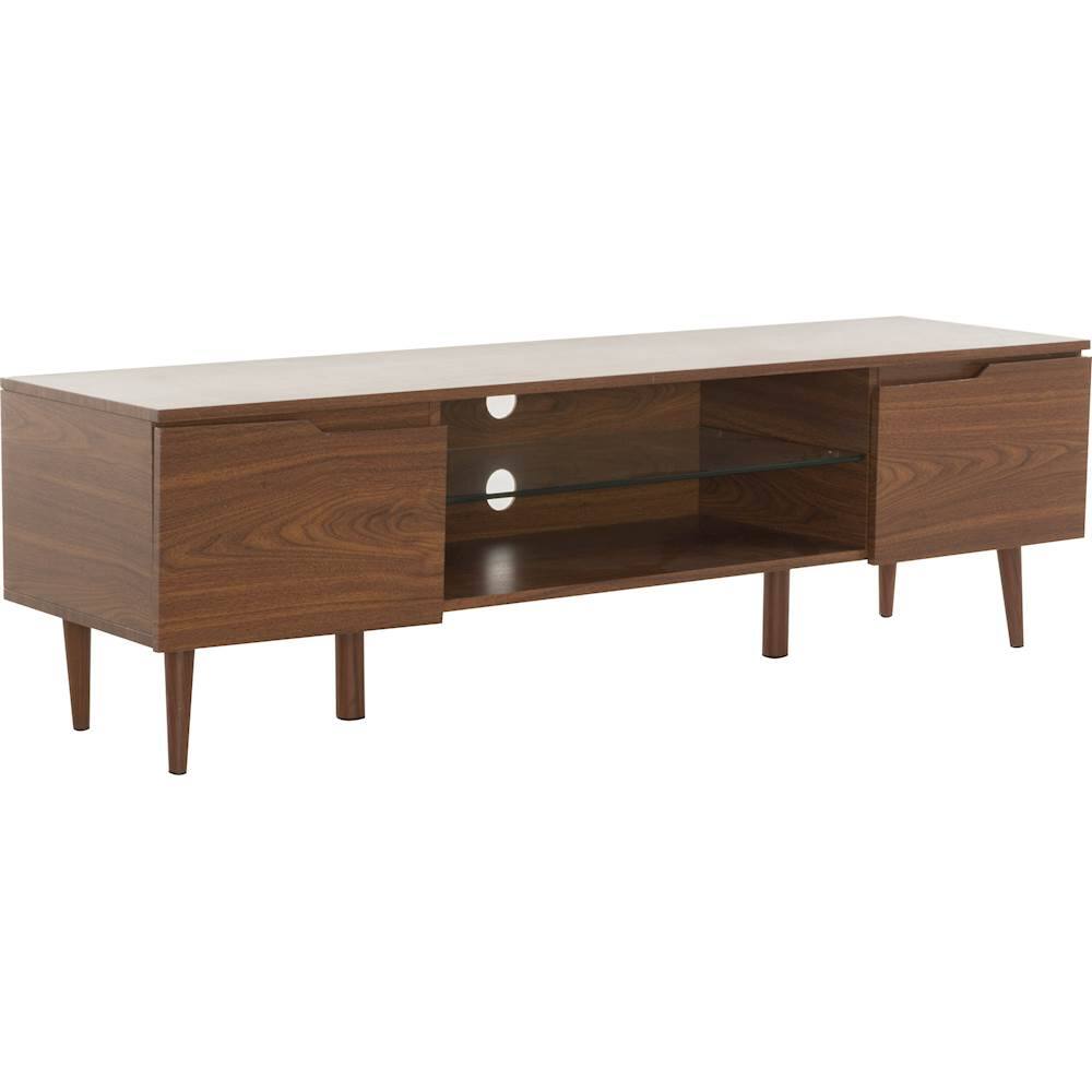 Angle View: Noble House - Glenwood TV Console for Most TVs Up to 56" - Walnut