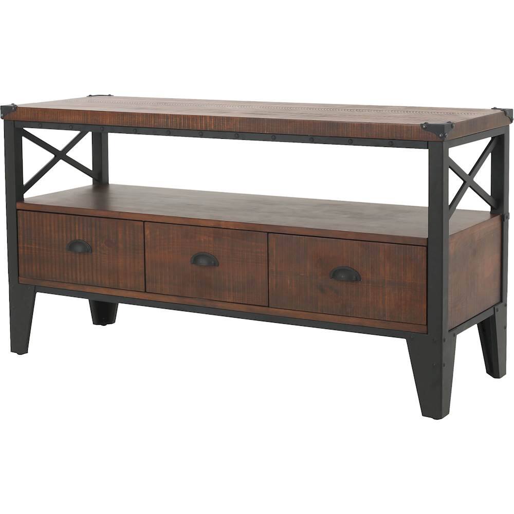 Noble House - Mansfield TV Console for Most TVs Up to 52" - Dark Brown