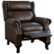 Alt View Zoom 11. Noble House - Norfolk Faux Leather Recliner - Dark Brown.
