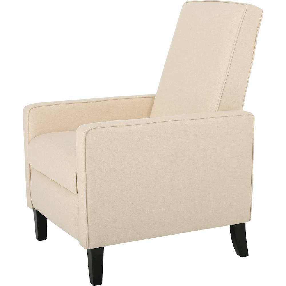 Left View: Noble House - Taunton Fabric Recliner - Beige