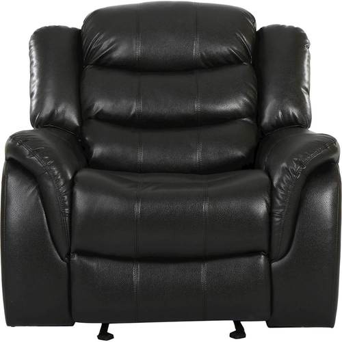 Noble House - Emmet Glider Recliner - Black Berry