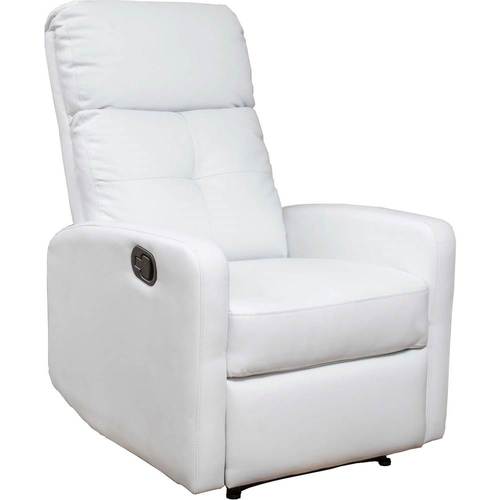 Noble House - Savannah Faux Leather Recliner - White