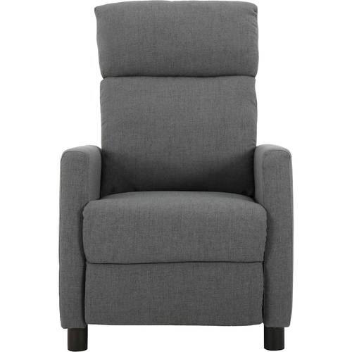 Noble House - Vineland Fabric Recliner - Gray