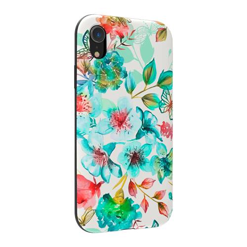 Angle View: ArtsCase - StrongFit Designers Bright Italian Summer by gingerlique Case for Apple® iPhone® XR - White/Blue