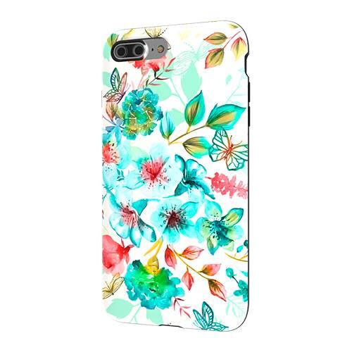 Front. ArtsCase - StrongFit Designers Bright Italian Summer by gingerlique Case for Apple® iPhone® 7 Plus and 8 Plus - White/Blue.