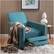 Alt View 16. Noble House - Columbus Fabric Recliner - Dark Teal.