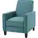 Left. Noble House - Columbus Fabric Recliner - Dark Teal.